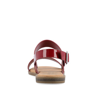 LAVINE STATEMENT MULTI STRAP SANDALS IN WIDE