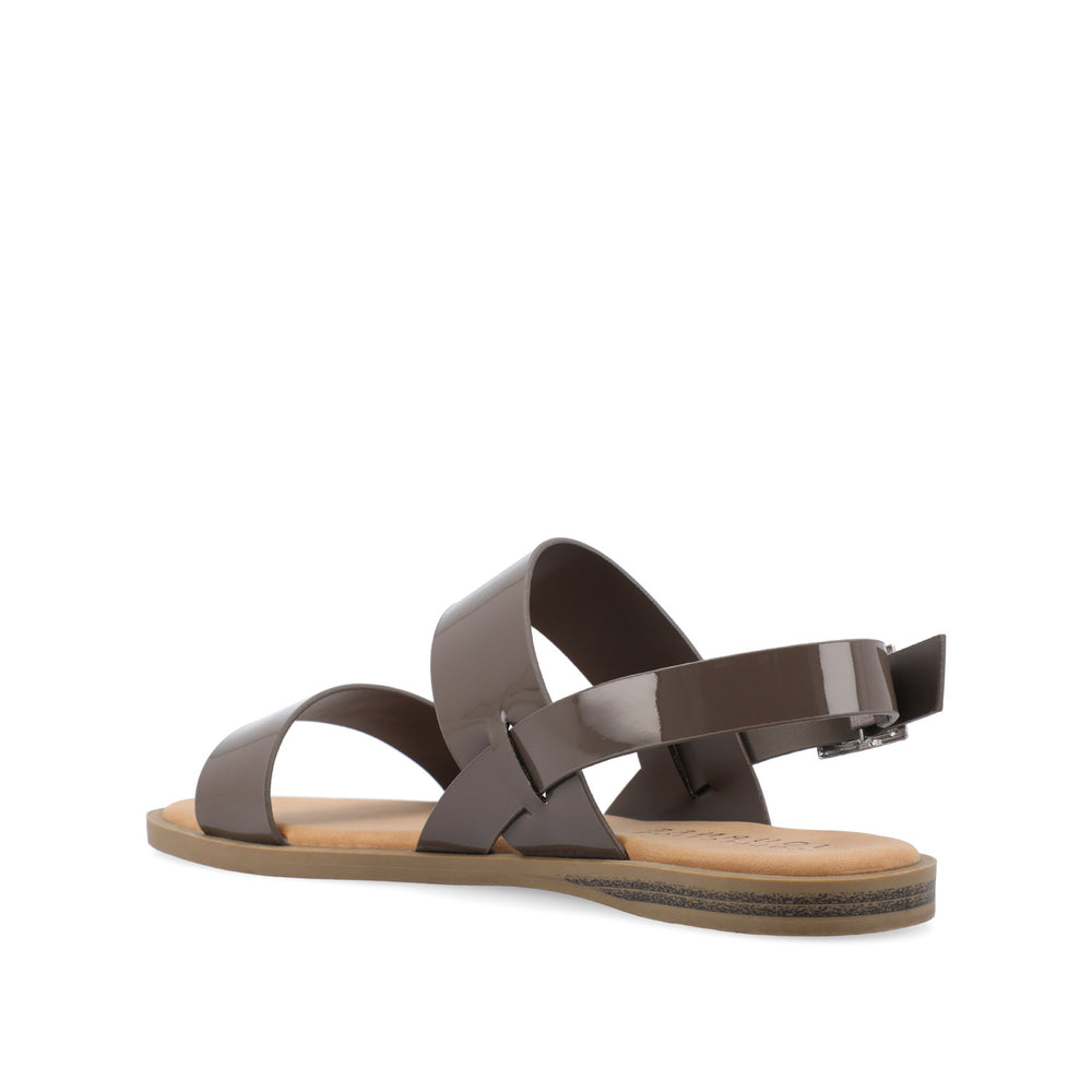 LAVINE STATEMENT MULTI STRAP SANDALS IN WIDE