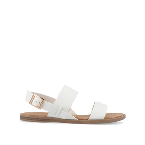 LAVINE MULTI STRAP SANDALS IN WIDE - White