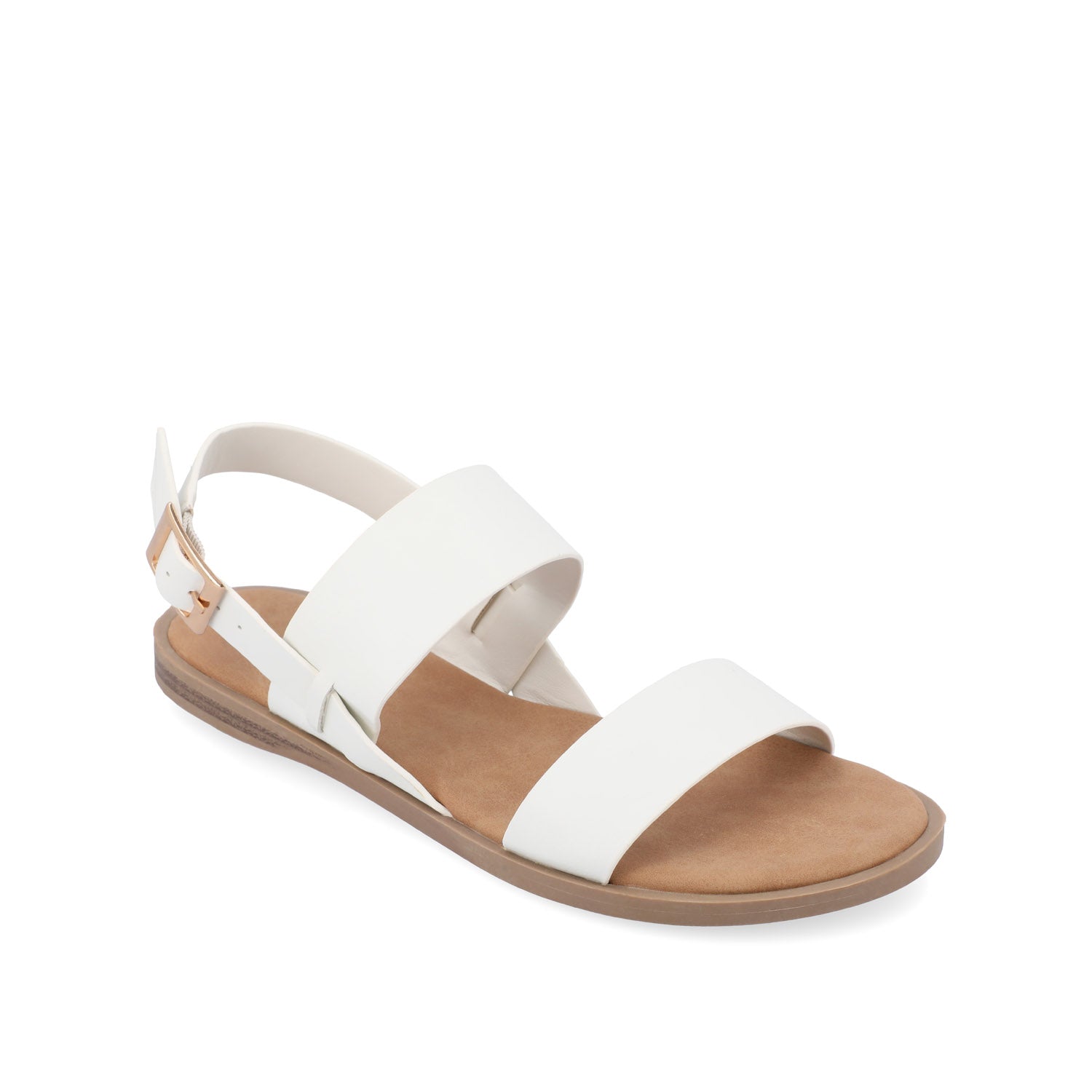 LAVINE SANDALS IN VEGAN LEATHER - White