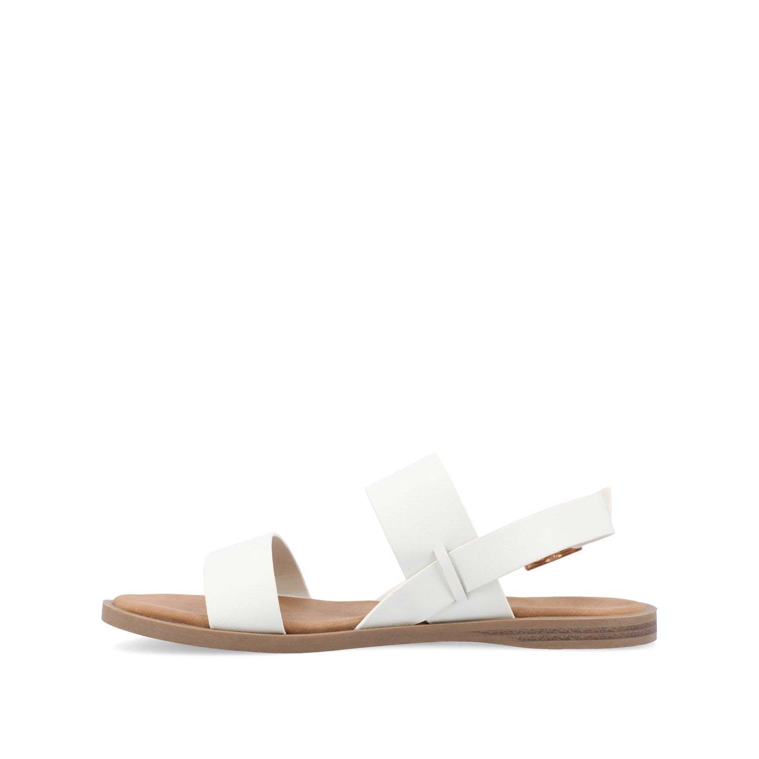 LAVINE SANDALS IN VEGAN LEATHER - White