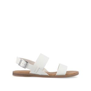 LAVINE MULTI STRAP SANDALS IN WIDE - White