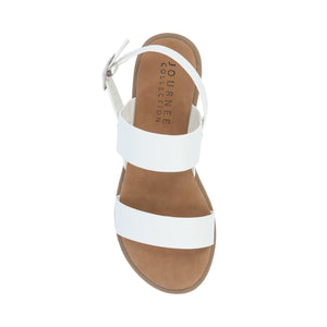 LAVINE MULTI STRAP SANDALS IN WIDE - White