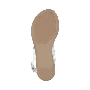 LAVINE SANDALS IN VEGAN LEATHER - White
