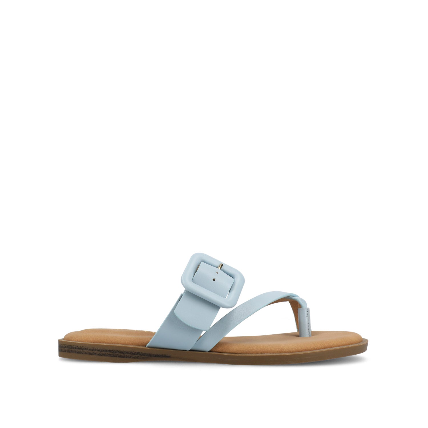 LAYRA FLAT SANDALS - Light Blue
