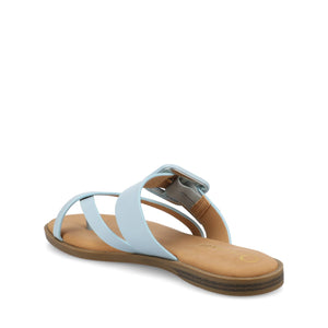 LAYRA FLAT SANDALS - Light Blue