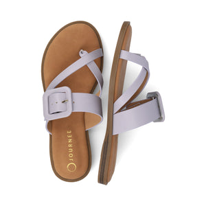 LAYRA FLAT SANDALS - Lilac