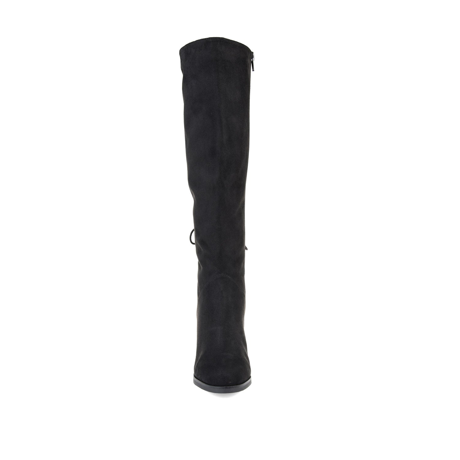 LEEDA KNEE-HIGH BOOTS IN FAUX SUEDE