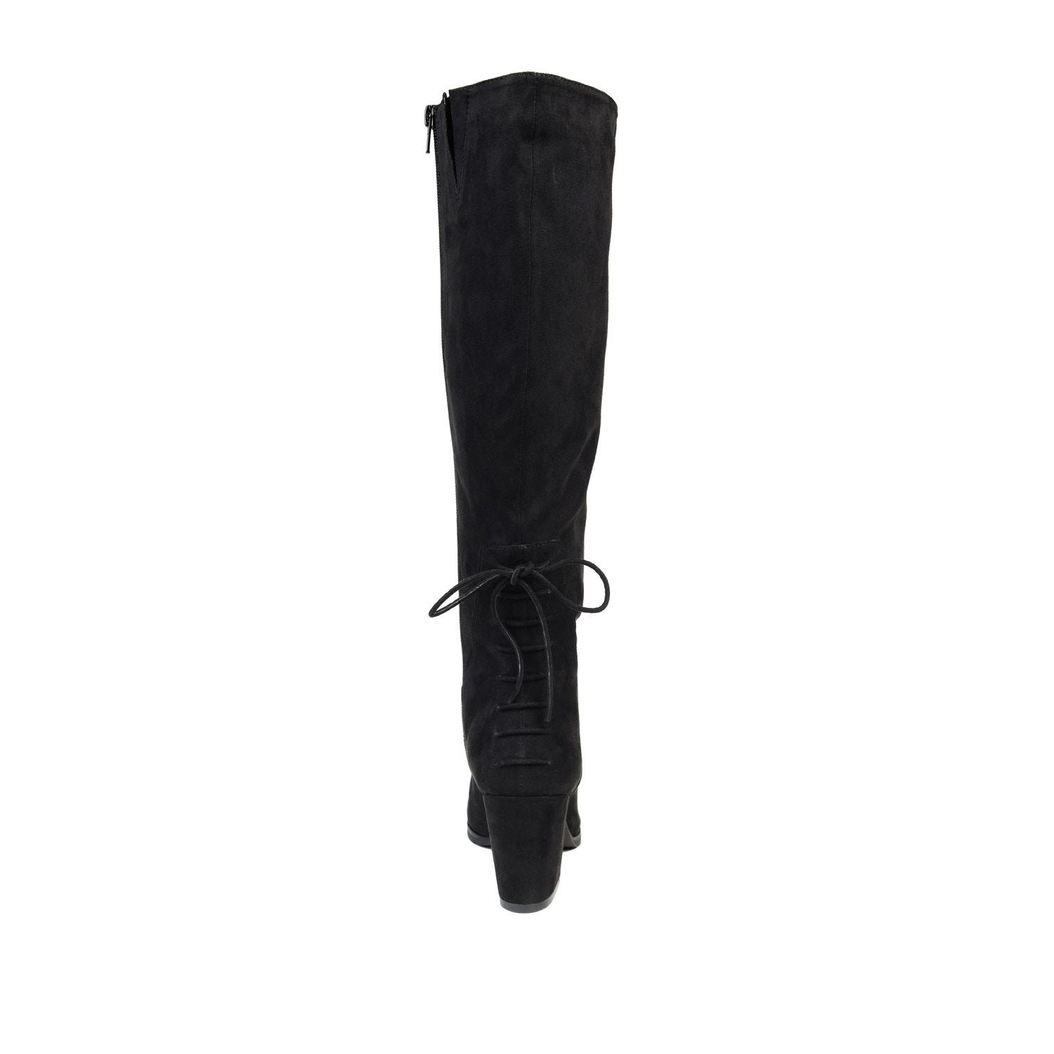 LEEDA KNEE-HIGH BOOTS IN FAUX SUEDE