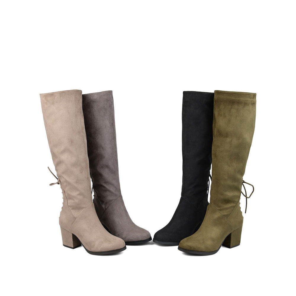 LEEDA KNEE-HIGH BOOTS IN X-WIDE CALF