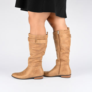 LELANNI KNEE-HIGH BOOTS IN X-WIDE CALF