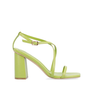 LENORRA STRAPPY SANDALS IN FAUX LEATHER