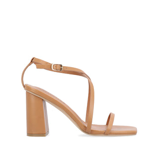 LENORRA STRAPPY SANDALS IN FAUX LEATHER