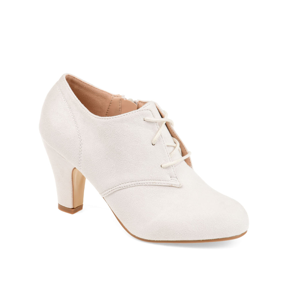 LEONA LACE-UP BOOTIES IN WIDE