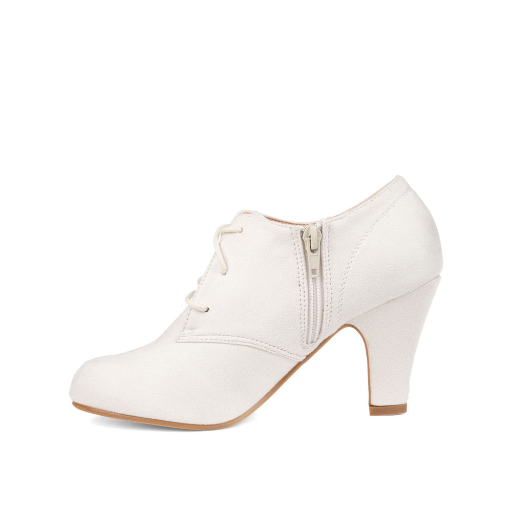 LEONA LACE-UP BOOTIES IN WIDE