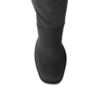 LETICE KNEE HIGH BOOTS IN WIDE CALF