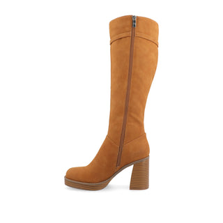 LETICE KNEE HIGH BOOTS IN WIDE CALF