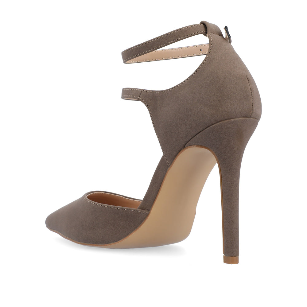 LILYANN STILETTO HEELS IN FAUX LEATHER