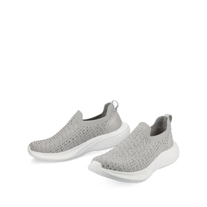 LINNEA CASUAL SNEAKERS - Grey Bling