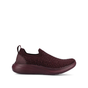LINNEA CASUAL SNEAKERS - Wine Bling