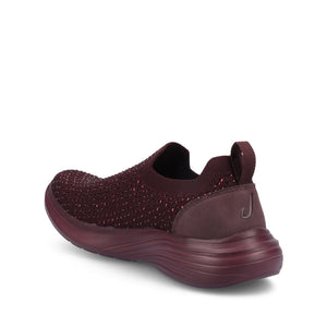 LINNEA CASUAL SNEAKERS - Wine Bling