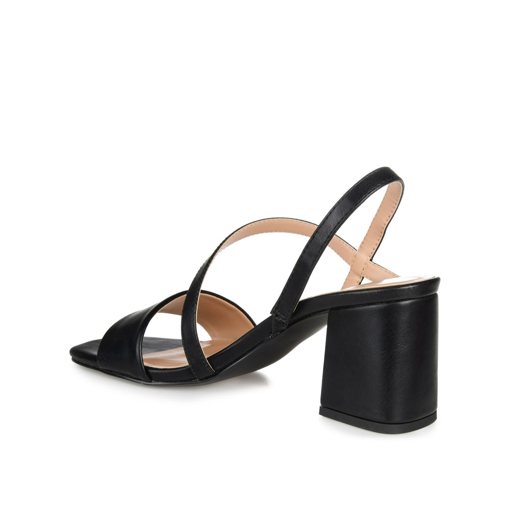 LIRRYC STRAPPY HEELS IN FAUX LEATHER