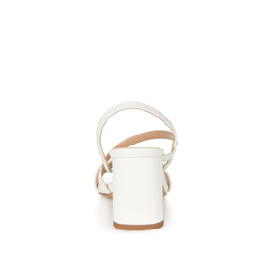 LIRRYC STRAPPY HEELS IN WIDE - White