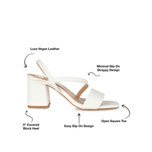 LIRRYC STRAPPY HEELS IN WIDE