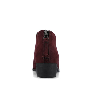 LIVVY ZIP-UP BOOTIES - Oxblood