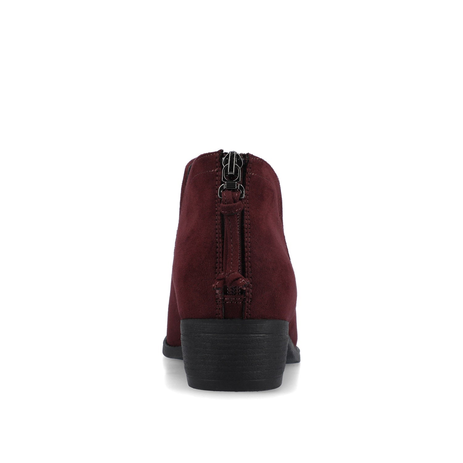 LIVVY ZIP-UP BOOTIES IN WIDE - Oxblood