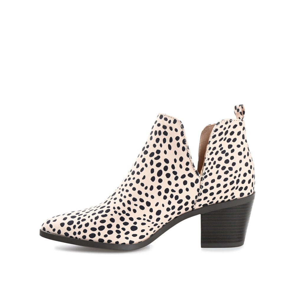 LOLA BLOCK HEELED BOOTIES IN WIDE