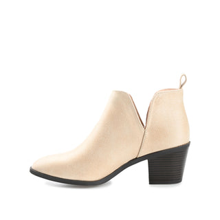 LOLA BLOCK HEELED BOOTIES IN WIDE