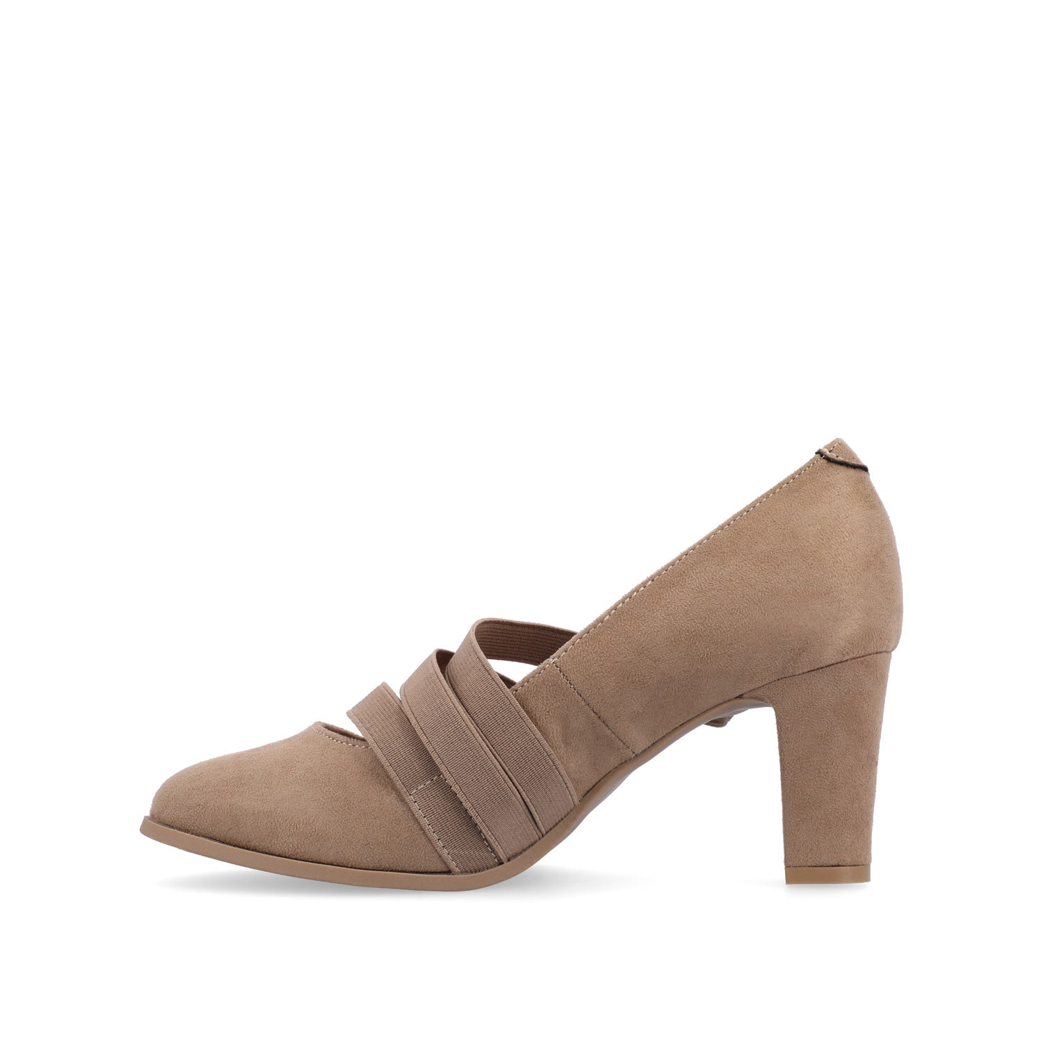 LOREN MARY JANE PUMP HEELS IN NARROW - Taupe