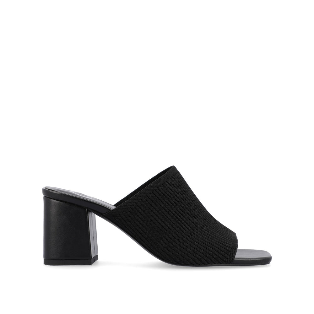 LORENNA MULE BLOCK HEELS IN WIDE