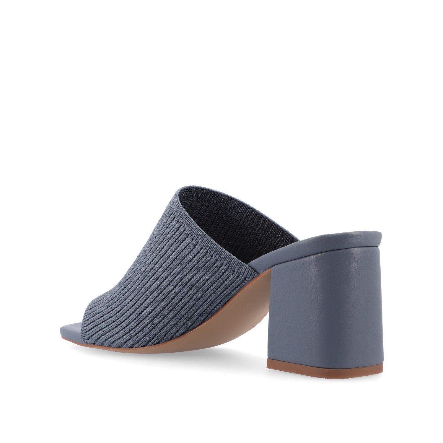 LORENNA MULE BLOCK HEELS IN WIDE - Blue