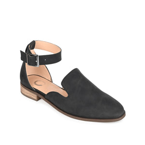 LORETA LOAFER FLATS IN WIDE - Black