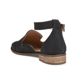 LORETA LOAFER FLATS IN WIDE - Black