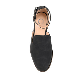 LORETA LOAFER FLATS IN FAUX LEATHER