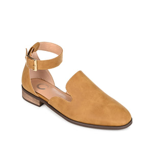 LORETA LOAFER FLATS IN VEGAN LEATHER - Mustard2 PU