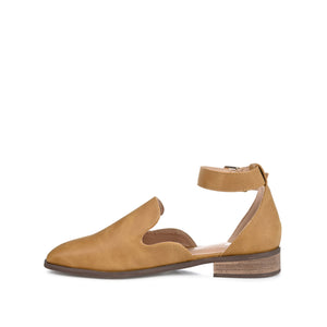 LORETA LOAFER FLATS IN VEGAN LEATHER - Mustard2 PU