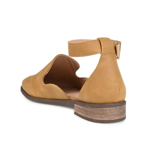 LORETA LOAFER FLATS IN VEGAN LEATHER - Mustard2 PU