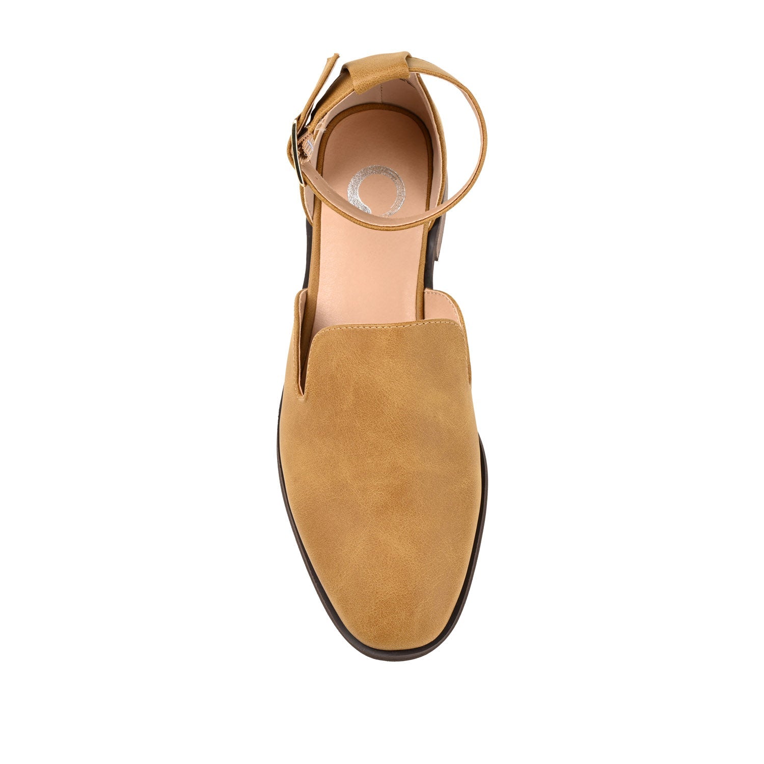 LORETA LOAFER FLATS IN VEGAN LEATHER - Mustard2 PU
