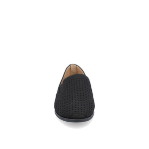 LUCIE LOAFER FLATS IN WIDE - Black