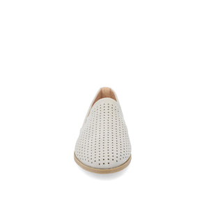 LUCIE LOAFER FLATS IN WIDE - Grey