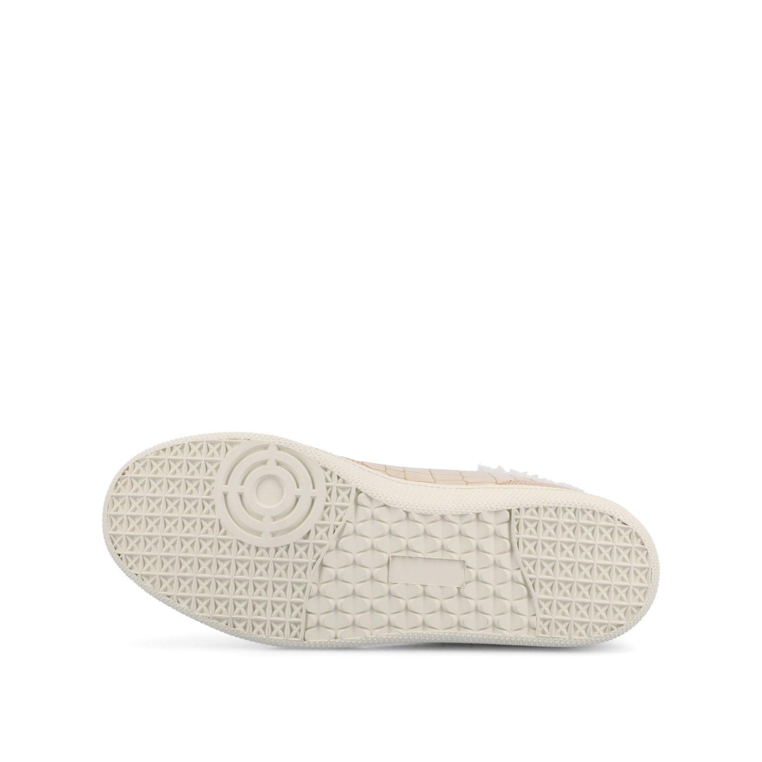 LUMMIE CASUAL LACE UP SNEAKERS - Croco Beige