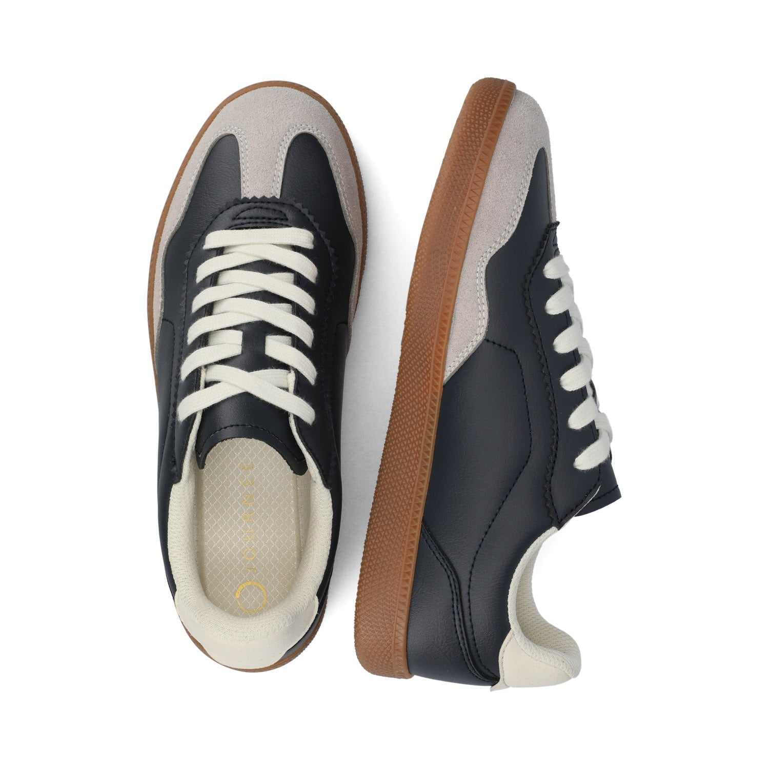 LUMMIE CASUAL LACE UP SNEAKERS - Navy Nubuck
