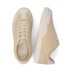 LUMMIE CASUAL LACE UP SNEAKERS - Tan PU