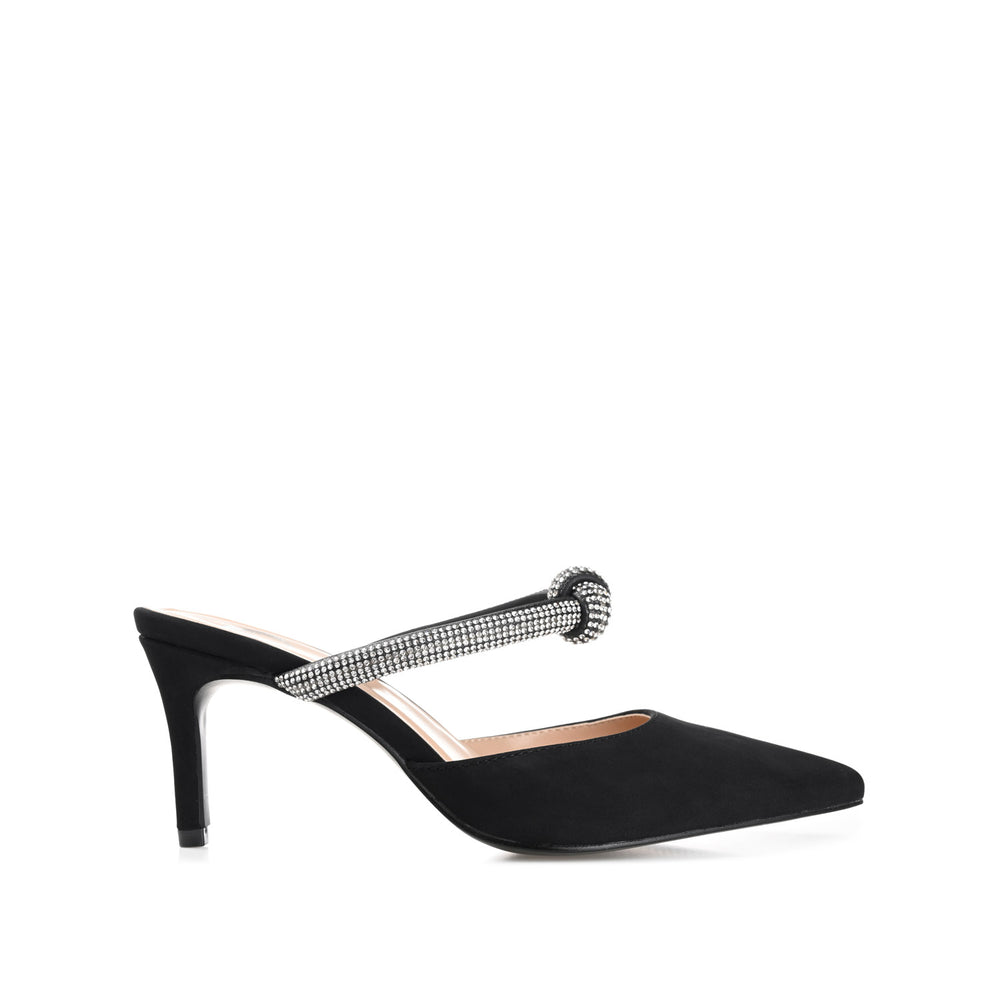 LUNNA STILETTO HEEL MULES IN WIDE