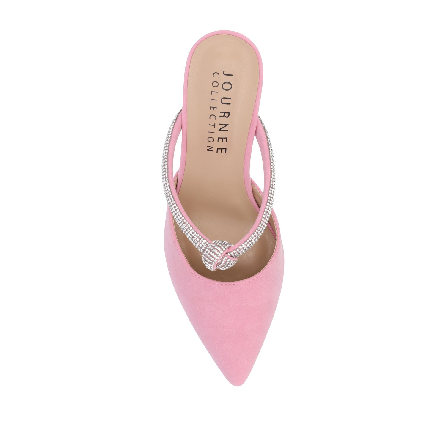 LUNNA STILETTO HEEL MULES IN WIDE - Pink