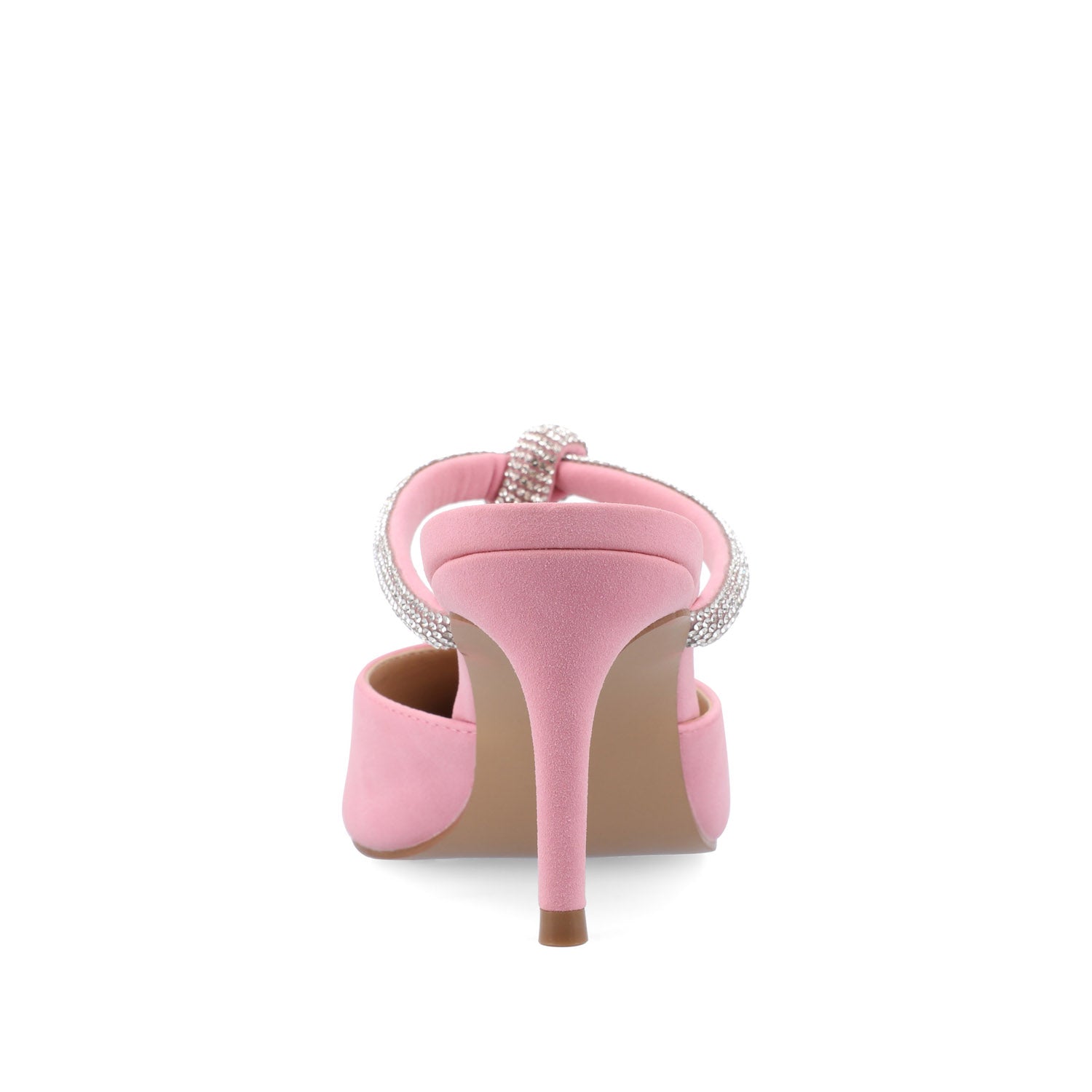 LUNNA STILETTO HEEL MULES IN WIDE - Pink